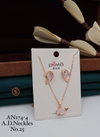AN 174 Daily Wear AD Pendant Set Wholesale Shop In Surat
